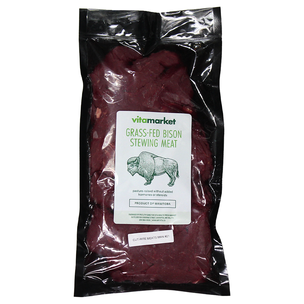 Stewing Bison 1lb by Vita Market