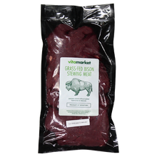 Load image into Gallery viewer, Stewing Bison 1lb by Vita Market