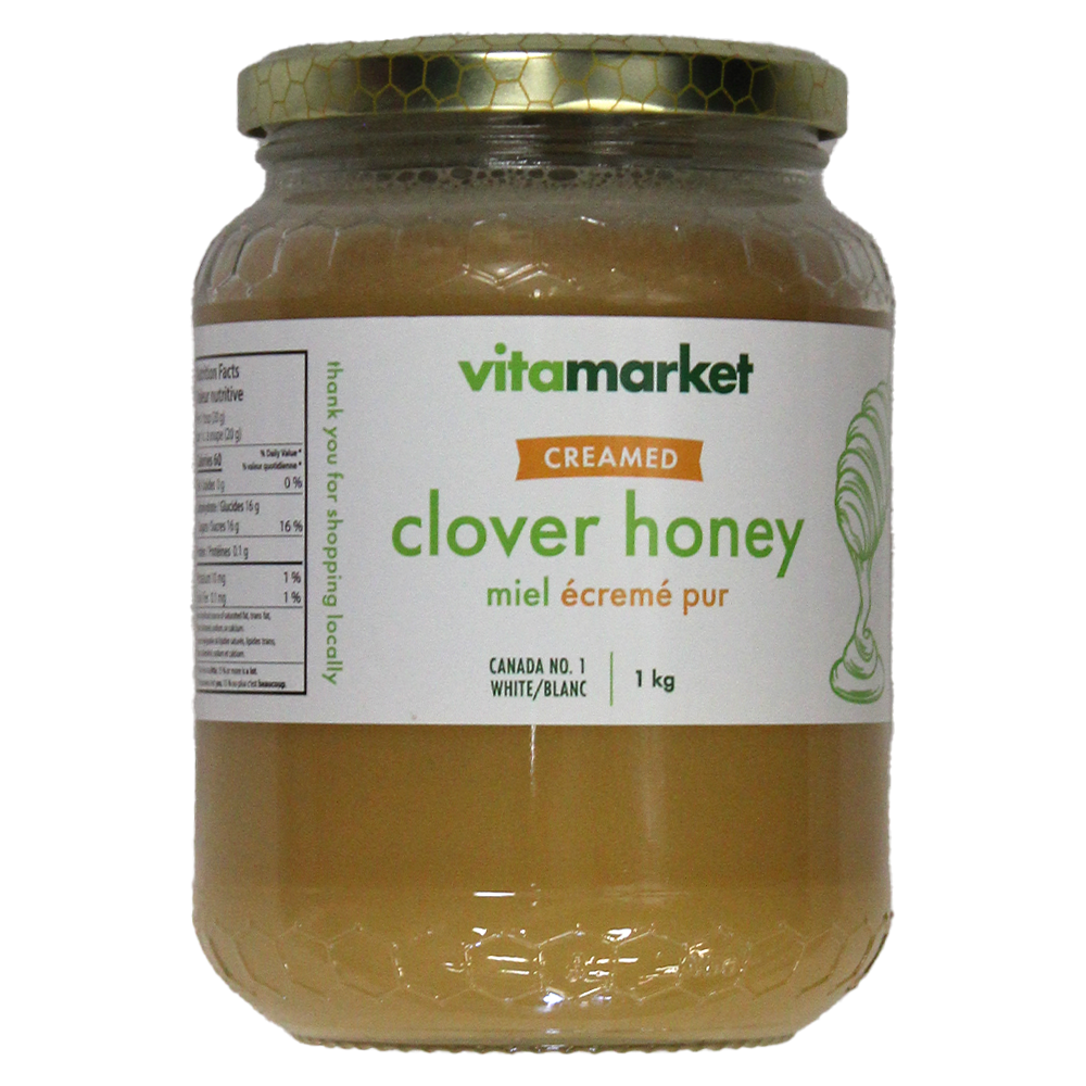 Creamed Clover Honey 1kg by Vita Market