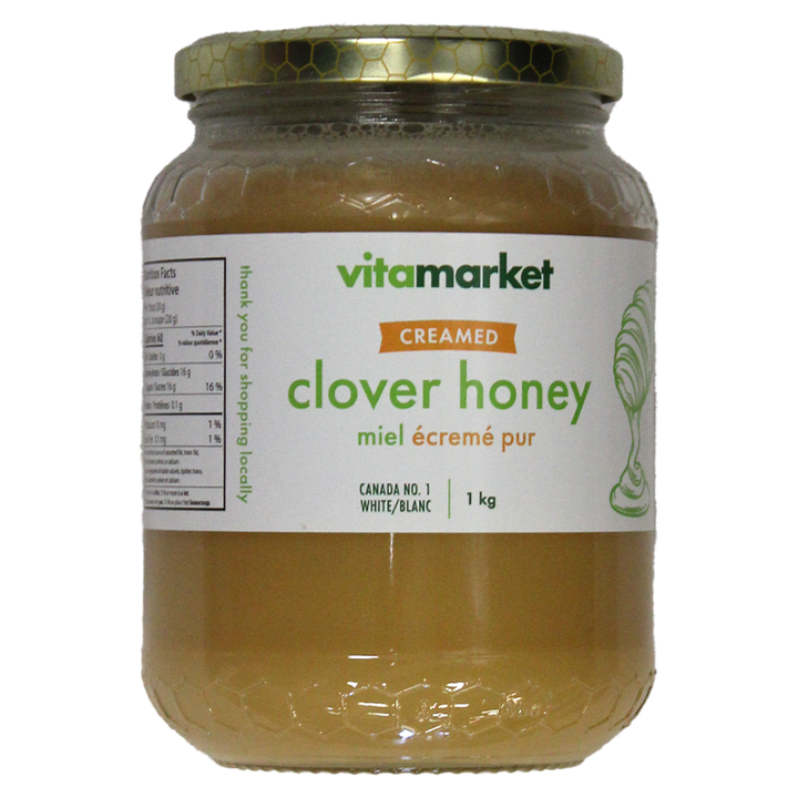 Creamed Clover Honey 1kg by Vita Market