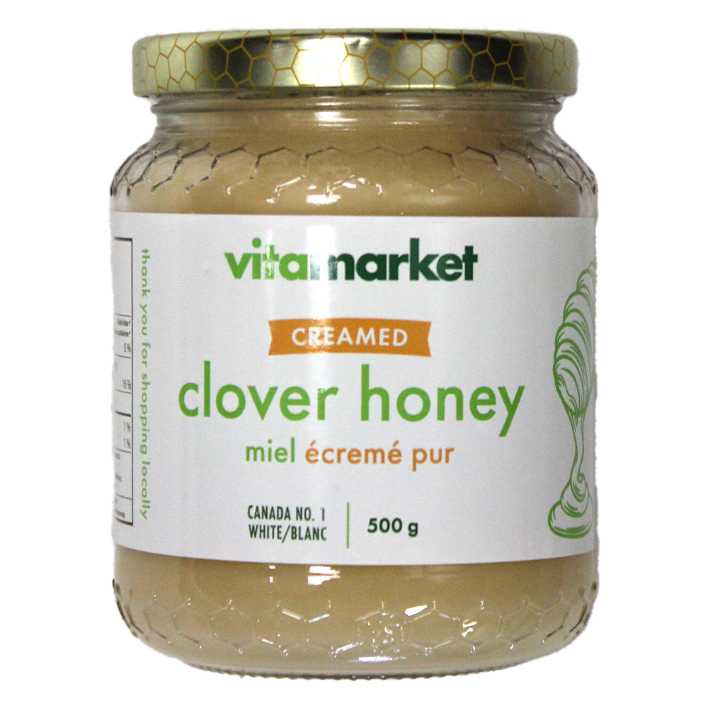Creamed Clover Honey 500g by Vita Market