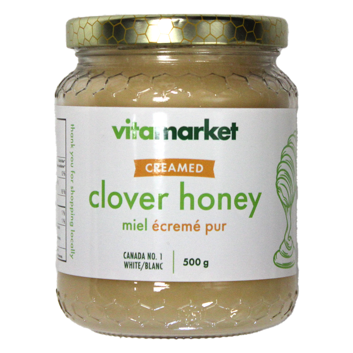 Creamed Clover Honey 500g by Vita Market