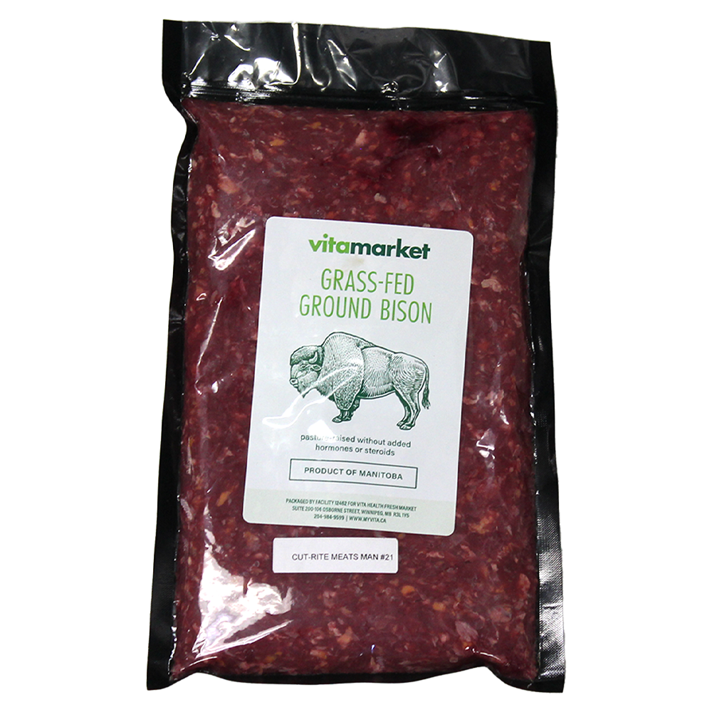 Ground Bison 1lb by Vita Market
