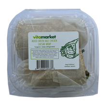 Load image into Gallery viewer, Kale Chicken Caesar Wrap by Vita Market