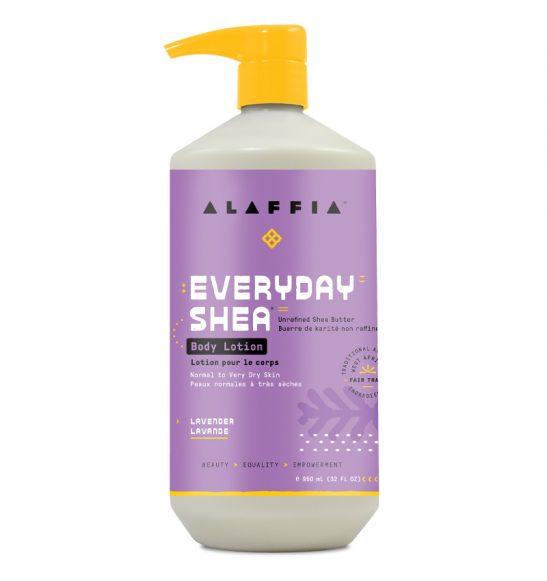 Alaffia EveryDay Shea Body Lotion - Lavender