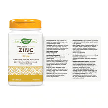 Load image into Gallery viewer, Zinc Chelate / 100 capsules
