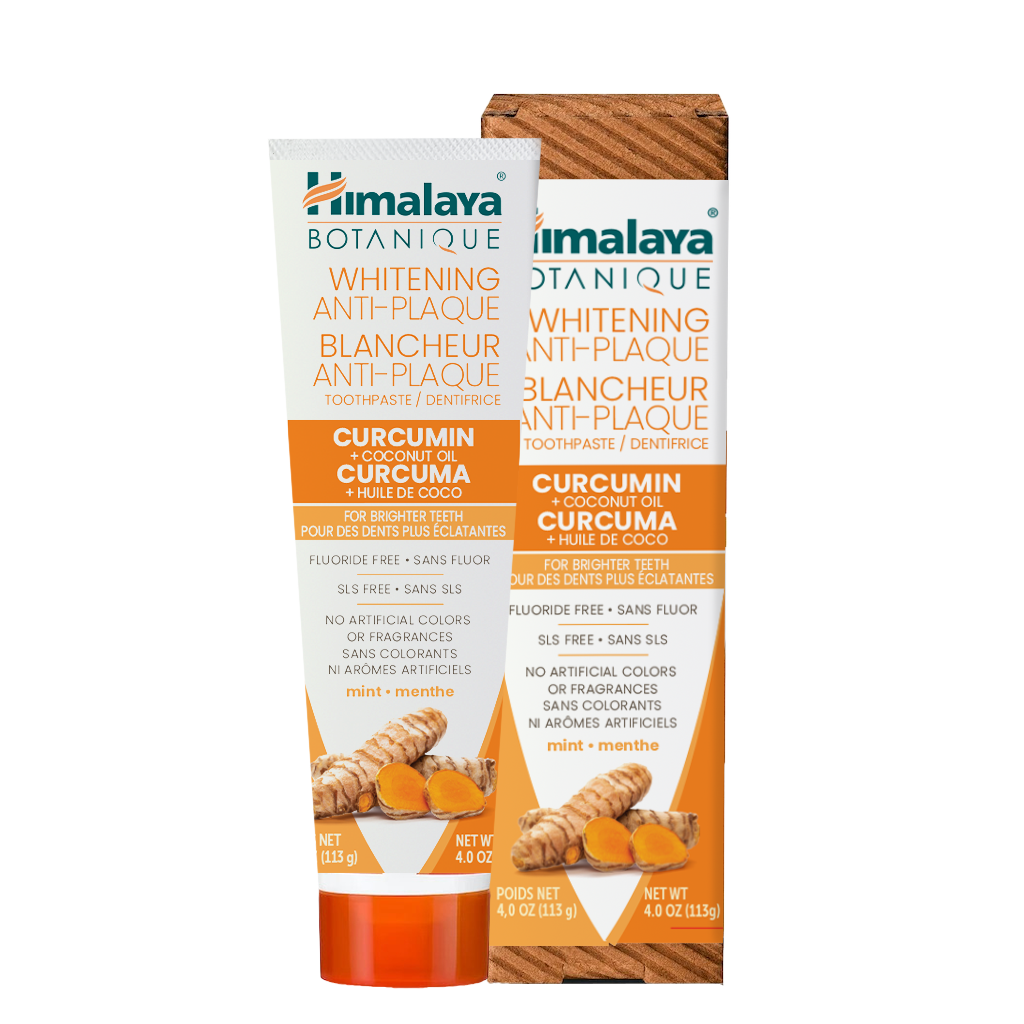 Himalaya - Whitening Anti-Plaque Turmeric &amp; Coconut Oil Toothpaste 113 g by Himalaya