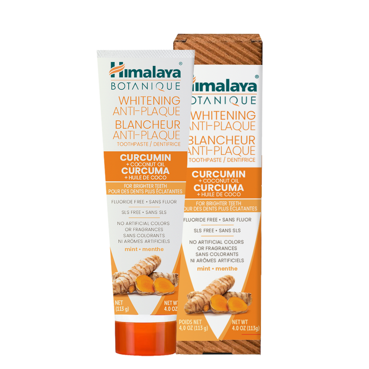 Himalaya - Whitening Anti-Plaque Turmeric &amp; Coconut Oil Toothpaste 113 g by Himalaya