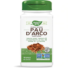 Load image into Gallery viewer, Pau D&#39;Arco Inner Bark / 100 capsules
