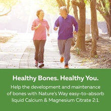 Load image into Gallery viewer, Calcium &amp; Magnesium Citrate 2:1 with Collagen, Blueberry / 16.9 fl oz (500 ml)
